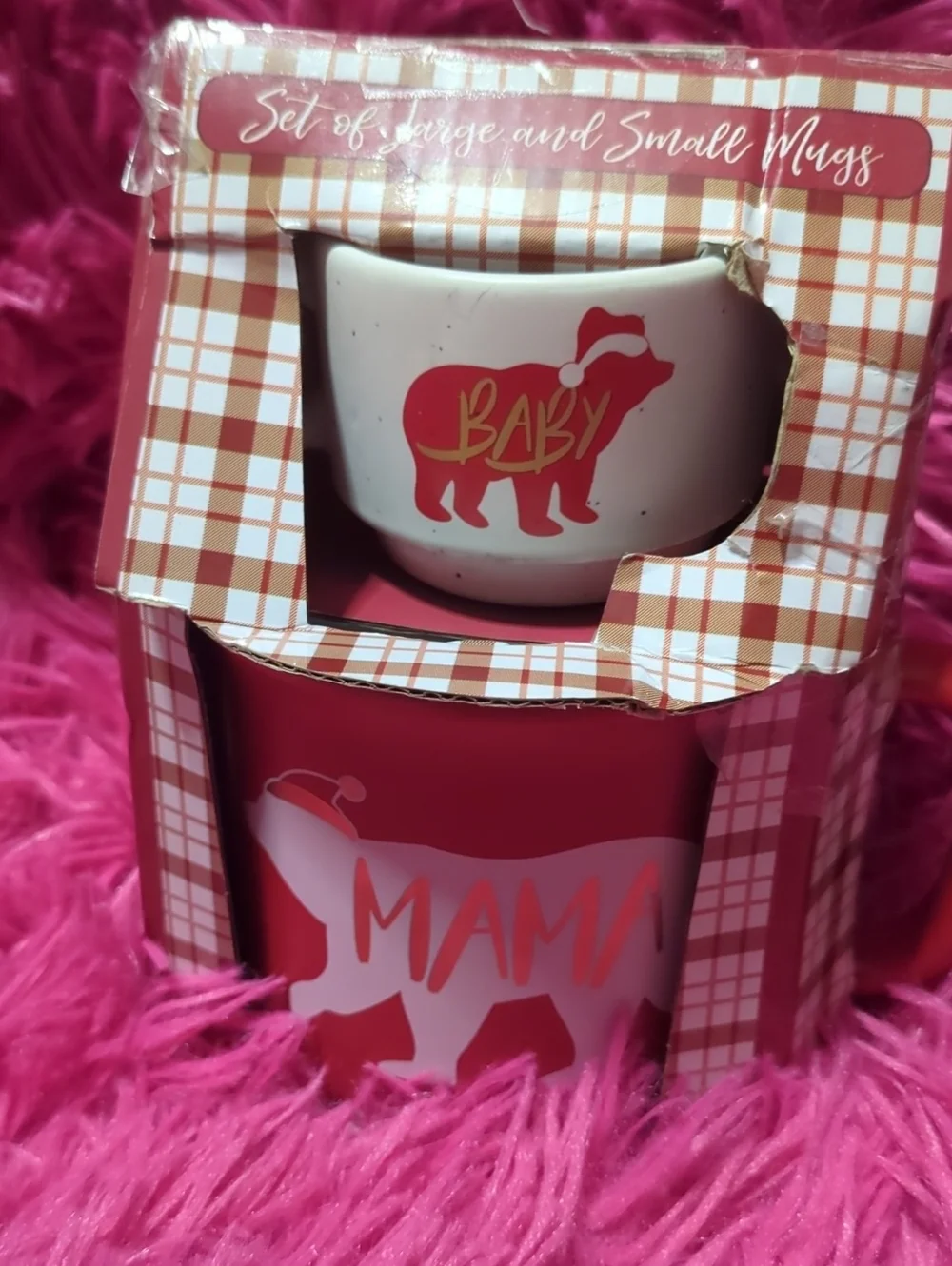 Mama Bear And Baby Bear Cup Combo